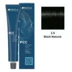 INDOLA PCC PERMANENT COLOR  1.0 - NATURAL BLACK   60 ML