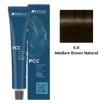 INDOLA PCC PERMANENT COLOR  4.0 - MEDIUM BROWN NATURAL 60 ML