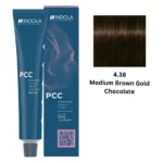INDOLA PCC PERMANENT COLOR 4.38 - MEDIUM BROWN GOLD CHOCOLATE 60 ML