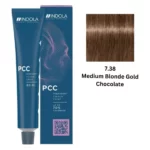 INDOLA PCC PERMANENT COLOR  7.38 - MEDIUM BLONDE GOLD CHOCOLATE 60 ML