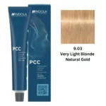 INDOLA PCC PERMANENT COLOR  9.03 - VERY LIGHT BLONDE NATURAL GOLD 60 ML