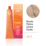INEBRYA COLOR  10/13 - BLONDE PLATINUM  ASH GOLDEN  100 ML
