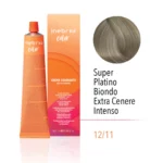 INEBRYA COLOR 12/11 - SUPERLIGHT PLATINUM BLONDE EXTRA INTENSE ASH 100 ML