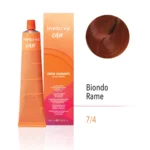 INEBRYA COLOR  7/4 - BLONDE COPPER  100 ML