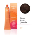 INEBRYA COLOR  7/7 - BLONDE BROWN (HAZELNUT )  100 ML