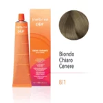 INEBRYA COLOR  8/1 - LIGHT BLONDE ASH 100 ML