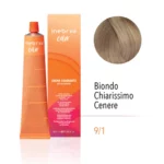 INEBRYA COLOR  9/1 - VERY LIGHT BLONDE ASH 100 ML