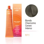 INEBRYA COLOR  9/11 -VERY LIGHT BLONDE INTENSE ASH 100 ML