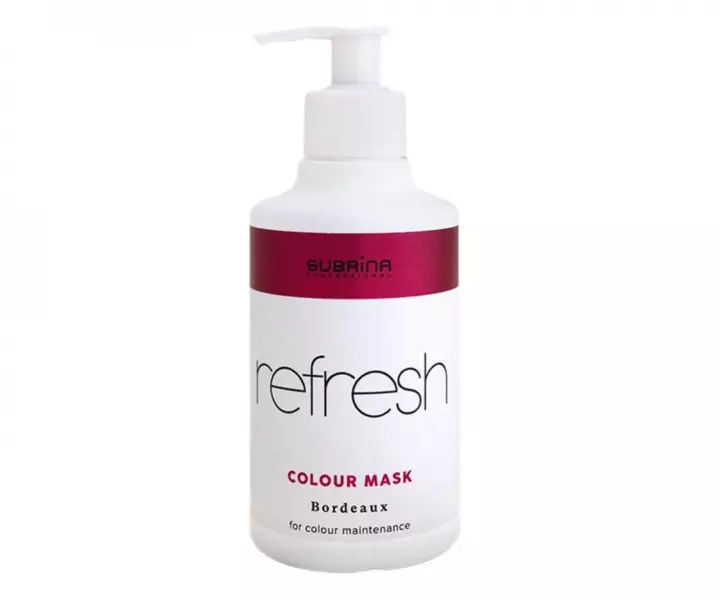 SUBRINA COLOUR REFRESH MASK BORDEAUX 250 ML - Image 1